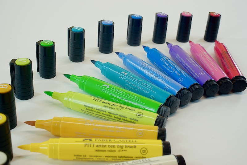 faber castell pitt markers