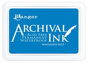 Picture of Ranger Archival Ink Pad Μελάνι - Manganese Blue