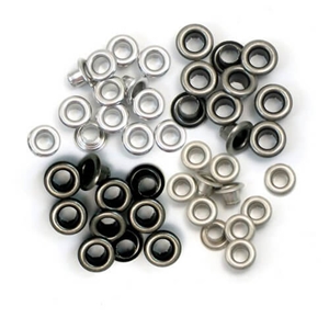 Picture of We R Makers Eyelets Standard- Cool Metal, 60pcs