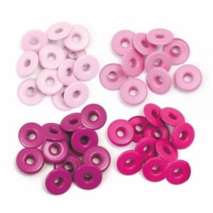 Picture of We R Memory Keepers Eyelets, Wide - Aluminum Pink