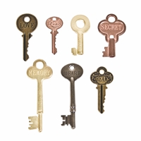 Εικόνα του Idea-Ology Metal Word Keys - Μεταλλικά Κλειδιά