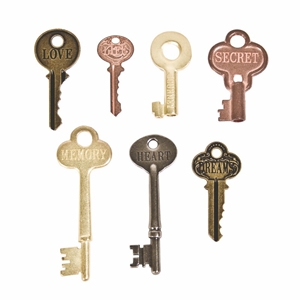 Picture of Idea-Ology Metal Word Keys - Μεταλλικά Κλειδιά