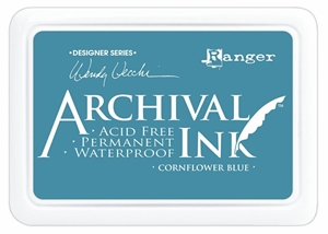 Picture of Μελάνι Ranger Archival Ink - Cornflower Blue