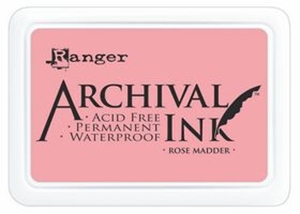 Picture of Ranger Archival Ink Pad - Rose Madder