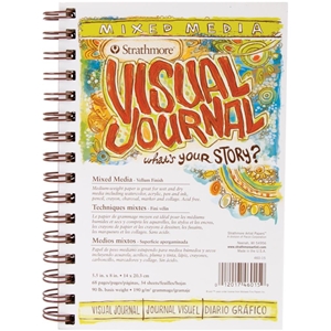 Picture of Visual Journal - Mixed Media 5.5''X8''