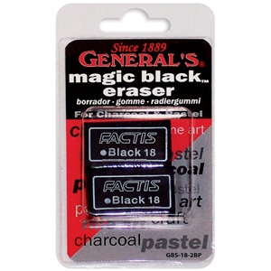 Picture of General's Magic Black Eraser - Γόμα για Γραφίτη Παστελ και Κάρβουνο