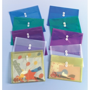 Picture of Craft Keepers Πλαστικός Φάκελος Αποθήκευσης Χαρτιών Scrapbooking Με Κούμπωμα 12"X12"  - Μπλε