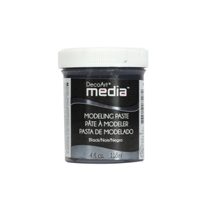 Picture of DecoArt Media Modeling Paste - Μαύρο