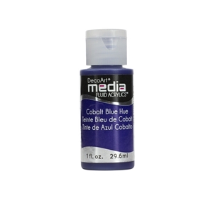 Picture of DecoArt Media Fluid Acrylics Ακρυλικό Χρώμα 29ml - Cobalt Blue Hue