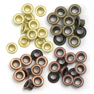 Picture of We R Makers Eyelets Standard - Warm Metal, 60 pcs