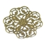 Εικόνα του Metal Filigree Embellishment -Μεταλλικό Διακοσμητικό Λουλούδι, Bronze