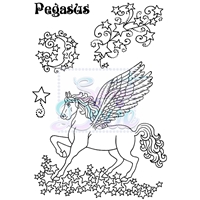 Εικόνα του Clear Stamp Set Σετ Διαφανείς Σφραγίδες A6 - Pegasus
