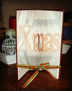 Picture of Book Folding Pattern - Xmas