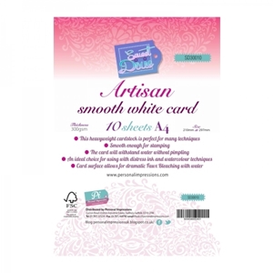 Picture of Sweet Dixie Artisan Smooth Stamping paper - Cardstock A4, Λευκό  300gsm