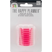 Εικόνα του Happy Planner Medium Discs - Δίσκοι Βιβλιοδεσίας  1.25'' - Hot Pink 