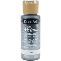 Εικόνα του Deco Art Dazzling Metallics Μεταλλικό Ακρυλικό Χρώμα 59ml - Zinc