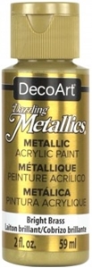 Picture of Deco Art Dazzling Metallics Μεταλλικό Ακρυλικό Χρώμα 59ml - Bright Brass
