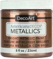 Εικόνα του DecoArt Americana Decor Metallics Μεταλλικό Ακρυλικό Χρώμα DIY 256ml - Rose Gold