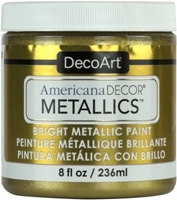 Εικόνα του DecoArt Americana Decor Metallics Μεταλλικό Ακρυλικό Χρώμα DIY 256ml - Vintage Brass