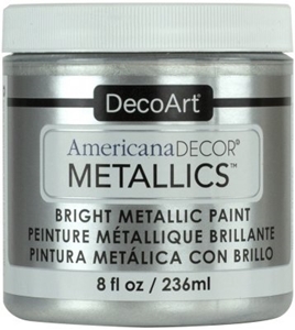 Picture of DecoArt Americana Decor Metallics Μεταλλικό Ακρυλικό Χρώμα DIY 256ml - Sterling Silver