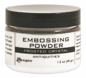 Picture of Ranger Embossing Powder Πούδρα Embossing - Antiquitites Frosted Crystal