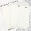 Picture of My Prima Planner Dry Erase Board Inserts - Black & White