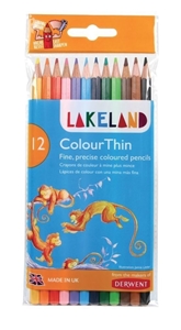Picture of Derwent Lakeland ColorThin Pencils - Set of 12