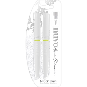 Picture of Nuvo Aqua Shimmer Glitter Gloss Pens Μαρκαδοροι Glitter, 2τεμ.