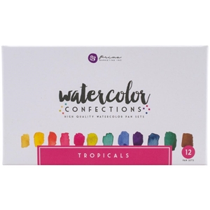 Picture of Prima Marketing Watercolor Confections Σετ Ακουαρέλας - Tropicals