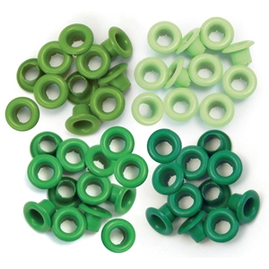Picture of We R Makers Eyelets Standard - Green, 60pcs