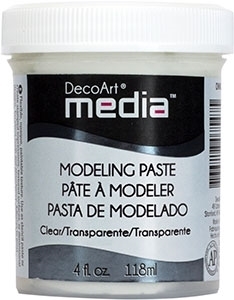 Picture of DecoArt Media Modeling Paste Clear