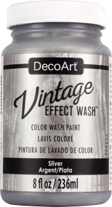 Picture of DecoArt Vintage Effect Wash - Silver