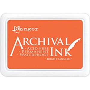 Picture of Ranger Archival Ink Pad - Bright Tangelo