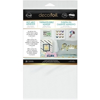 Εικόνα του Deco Foil Iron-On Adhesive Transfer Sheet 5.5 x 12 inch. - Αυτοκόλλητα Φύλλα Μεταφοράς Foil, 5τεμ.