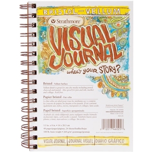Picture of Visual Journal - Bristol Vellum 5.5"X8"