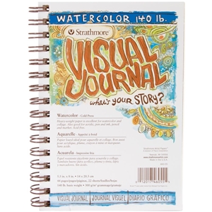 Picture of Visual Journal - Watercolor 140lbs 5.5''X8''