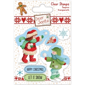 Picture of Helz Dear Santa Stamps  Σετ Σφραγίδων - Snowball Fight