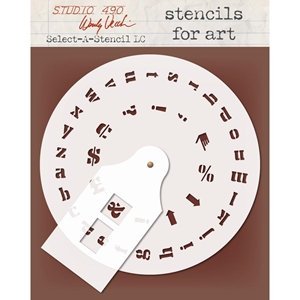 Picture of Wendy Vecchi Select-A-Stencil Στένσιλ - Lowercase
