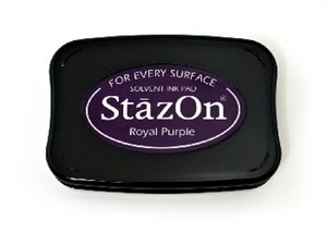 Picture of Stazon Ink Pad - Μόνιμο Μελάνι για μη Πορώδεις Επιφάνειες, Royal Purple