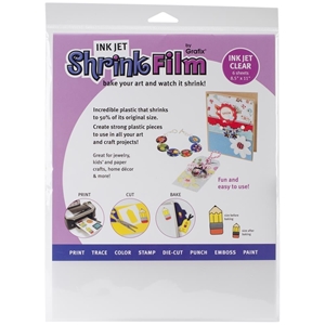 Picture of Ink Jet Shrink Film 8.5"X11" - Clear