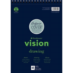 Picture of Strathmore Vision Drawing Pad 9"X12"