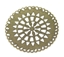 Picture of Metal Filigree Round Shield - Bronze
