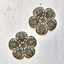 Picture of Metal Filigree Embellishments - Intricate Flowers (2 pcs)