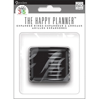 Εικόνα του Happy Planner Expander Rings - Δίσκοι Βιβλιοδεσίας 1.75'' - Μαύρο