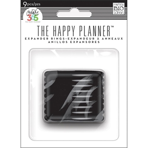 Picture of Happy Planner Expander Rings - Δίσκοι Βιβλιοδεσίας 1.75'' - Μαύρο