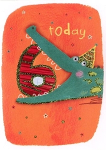Picture of Eye Spy Greeting Cards - Age 6 Crocodile