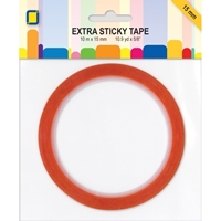 Εικόνα του JEJE Extra Sticky Double Sided Tape 15mm - Ταινία Διπλής Όψης, 10m