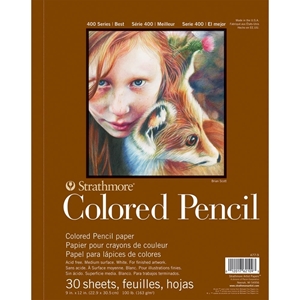 Picture of Strathmore Colored Pencil Spiral Paper Pad - Μπλοκ για χρωματιστό μολύβι, 22.9 x 30.5 cm
