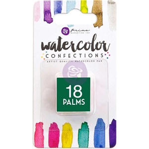 Picture of Prima Watercolor Confections Watercolor Pan Refill - Palms