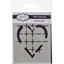 Picture of Creative Expressions Mini Stencil 4"x3" - Etched Hearts